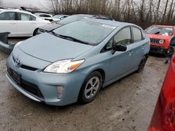 Salvage cars for sale from Copart Arlington, WA: 2012 Toyota Prius