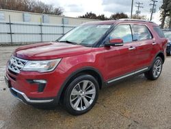 Ford Explorer salvage cars for sale: 2018 Ford Explorer Limited