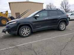 Salvage cars for sale from Copart Moraine, OH: 2016 Jeep Cherokee Sport