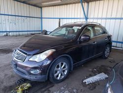 Salvage cars for sale at Colorado Springs, CO auction: 2009 Infiniti EX35 Base