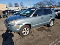 Salvage cars for sale at Moraine, OH auction: 2007 Hyundai Tucson GLS