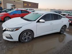 Salvage cars for sale from Copart Kansas City, KS: 2022 Nissan Sentra SV