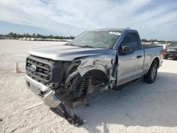 Salvage cars for sale from Copart Arcadia, FL: 2021 Ford F150