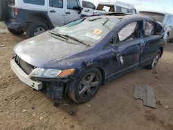Salvage cars for sale from Copart Brighton, CO: 2007 Honda Civic EX