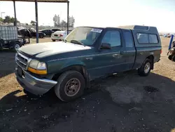 Salvage trucks for sale at San Diego, CA auction: 1998 Ford Ranger Super Cab