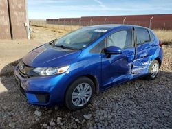 Honda FIT LX salvage cars for sale: 2017 Honda FIT LX