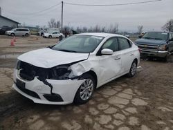 Salvage cars for sale from Copart Dyer, IN: 2018 Nissan Sentra S