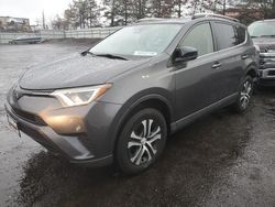 Salvage cars for sale at New Britain, CT auction: 2018 Toyota Rav4 LE