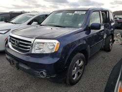 Salvage cars for sale at Assonet, MA auction: 2013 Honda Pilot EXL