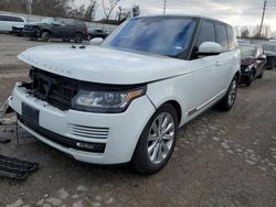 Vehiculos salvage en venta de Copart Cahokia Heights, IL: 2016 Land Rover Range Rover HSE