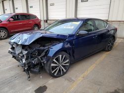 Nissan Altima SR salvage cars for sale: 2020 Nissan Altima SR