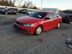 Vehiculos salvage en venta de Copart Cahokia Heights, IL: 2016 Volkswagen Jetta Sport