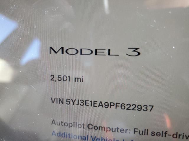 2023 Tesla Model 3