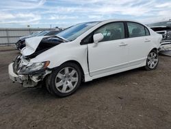 Honda salvage cars for sale: 2008 Honda Civic LX