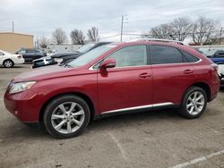 Salvage cars for sale at Moraine, OH auction: 2012 Lexus RX 350
