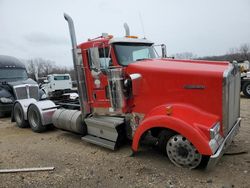 Salvage trucks for sale at Kansas City, KS auction: 2007 Kenworth Construction W900