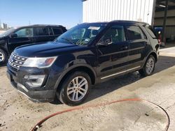 Salvage cars for sale at New Braunfels, TX auction: 2017 Ford Explorer XLT