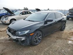 Salvage cars for sale at Antelope, CA auction: 2019 Honda Civic Sport