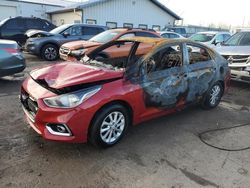 Salvage cars for sale at Pekin, IL auction: 2021 Hyundai Accent SE