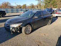 Toyota Camry le salvage cars for sale: 2016 Toyota Camry LE