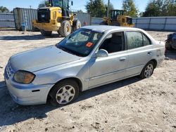 Salvage cars for sale from Copart Midway, FL: 2004 Hyundai Accent GL