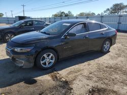 Salvage cars for sale at Newton, AL auction: 2017 Chevrolet Malibu LS