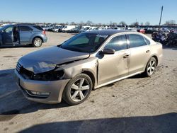 Volkswagen salvage cars for sale: 2015 Volkswagen Passat S