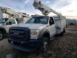 Salvage trucks for sale at Elgin, IL auction: 2013 Ford F450 Super Duty