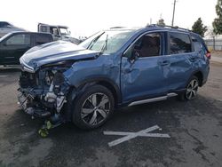 Salvage cars for sale from Copart Rancho Cucamonga, CA: 2021 Subaru Forester Touring