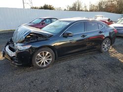 Salvage cars for sale from Copart Windsor, NJ: 2015 Acura TLX