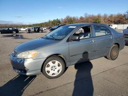 Salvage cars for sale at Brookhaven, NY auction: 2003 Toyota Corolla CE