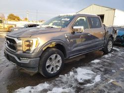 Ford salvage cars for sale: 2021 Ford F150 Supercrew