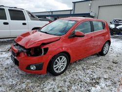 Chevrolet Sonic salvage cars for sale: 2012 Chevrolet Sonic LT