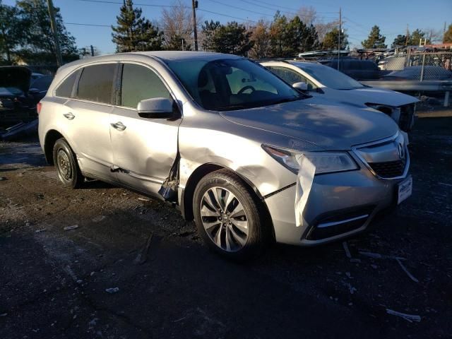 2016 Acura MDX Technology