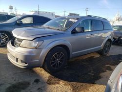 Salvage cars for sale at Chicago Heights, IL auction: 2018 Dodge Journey SE