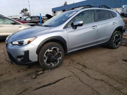 Salvage cars for sale from Copart Woodhaven, MI: 2021 Subaru Crosstrek Limited