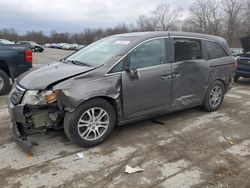 Salvage cars for sale from Copart Ellwood City, PA: 2011 Honda Odyssey EXL