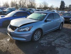 Salvage cars for sale at auction: 2012 Honda Accord EXL