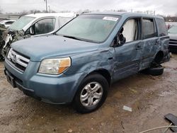 Salvage cars for sale at Louisville, KY auction: 2007 Honda Pilot LX