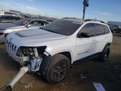 Salvage cars for sale at Brighton, CO auction: 2022 Jeep Cherokee Latitude