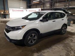 Salvage cars for sale at Eldridge, IA auction: 2018 Honda CR-V LX