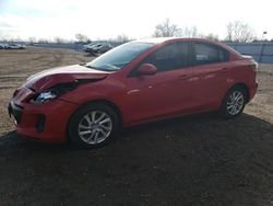 Salvage cars for sale from Copart London, ON: 2013 Mazda 3 I