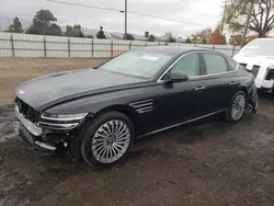 Salvage cars for sale at San Martin, CA auction: 2023 Genesis G80