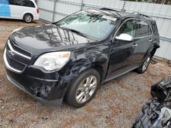 Salvage cars for sale at Harleyville, SC auction: 2015 Chevrolet Equinox LTZ