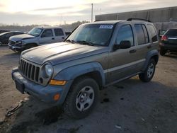 Salvage cars for sale from Copart Fredericksburg, VA: 2005 Jeep Liberty Sport