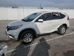 Salvage cars for sale at Van Nuys, CA auction: 2015 Honda CR-V EX