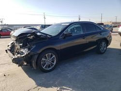 Salvage cars for sale from Copart Sun Valley, CA: 2017 Toyota Camry LE