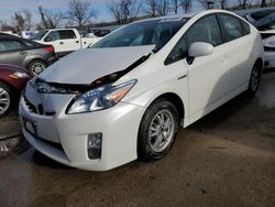 Salvage cars for sale at Bridgeton, MO auction: 2010 Toyota Prius