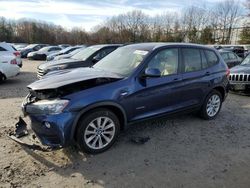 Salvage cars for sale at North Billerica, MA auction: 2016 BMW X3 XDRIVE28I