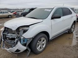 Salvage cars for sale from Copart Kansas City, KS: 2017 Chevrolet Equinox LS